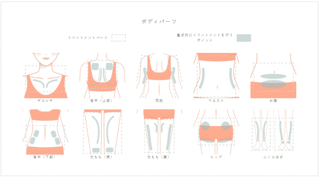 LAVAエステ　パーツ