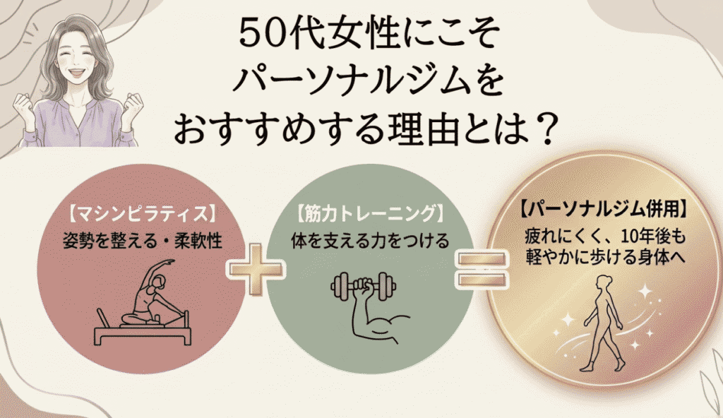 50代女性　パーソナルジム　おすすめ